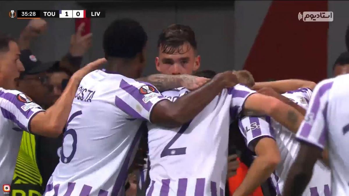 گل اول تولوز به لیورپول (دونوم)