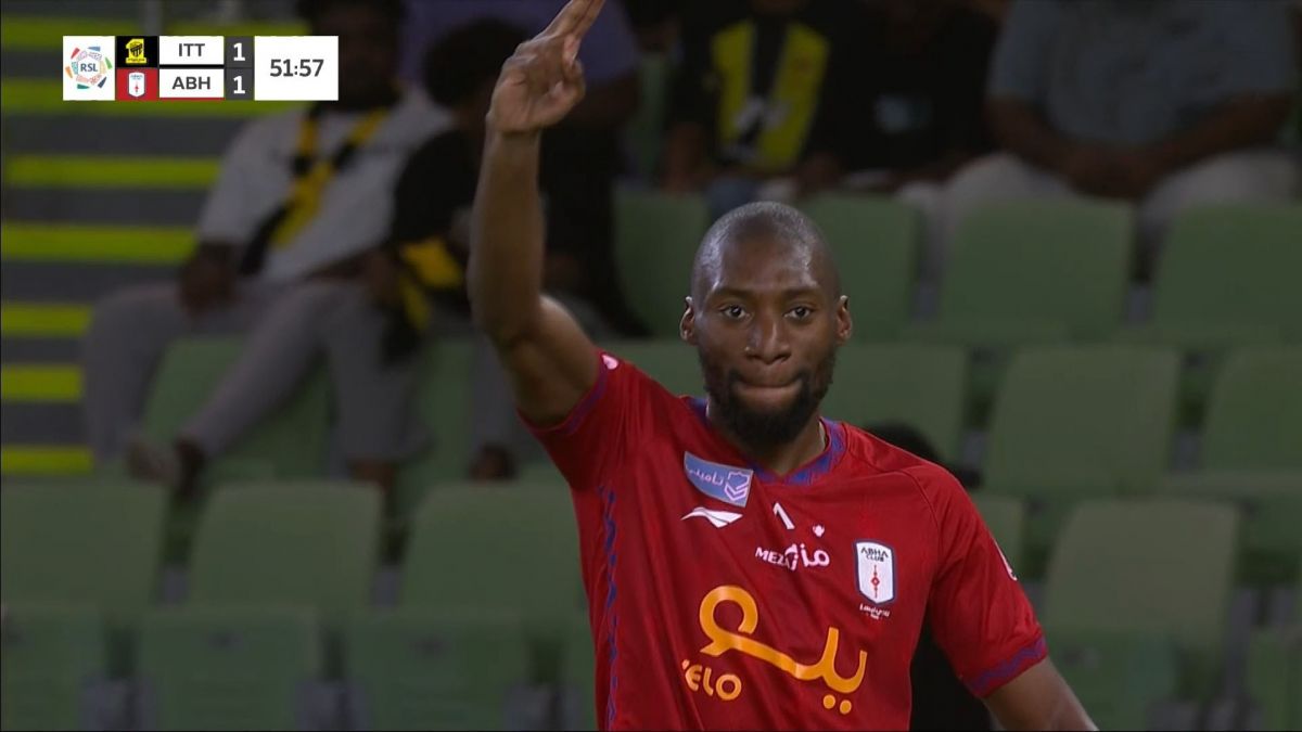 گل اول ابها به الاتحاد (کارل توکو اکامبی)