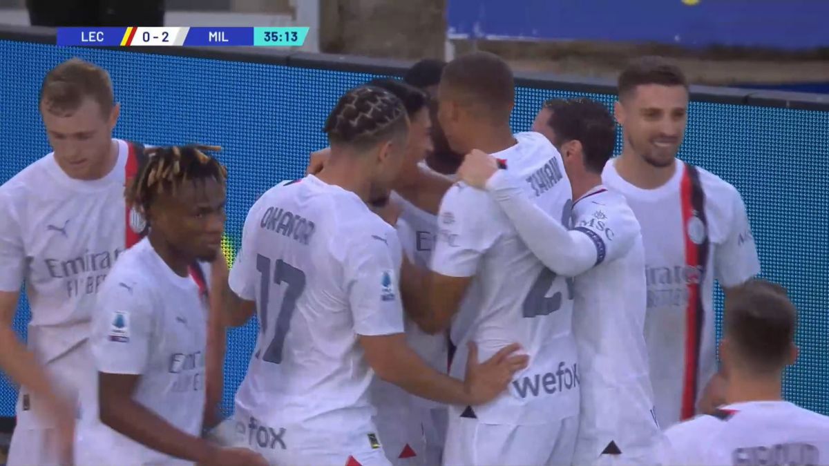 گل دوم میلان به لچه (تیجانی ریندرز)