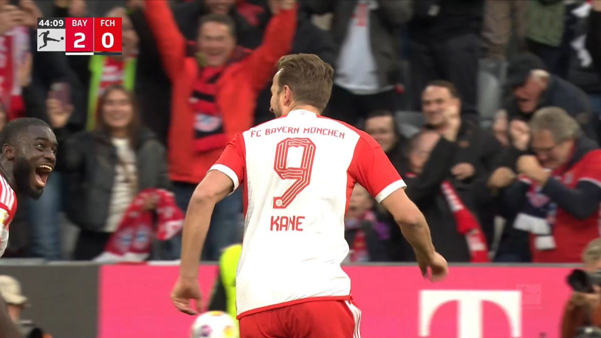 گل دوم بایرن مونیخ به هایدنهایم (دبل هری کین)