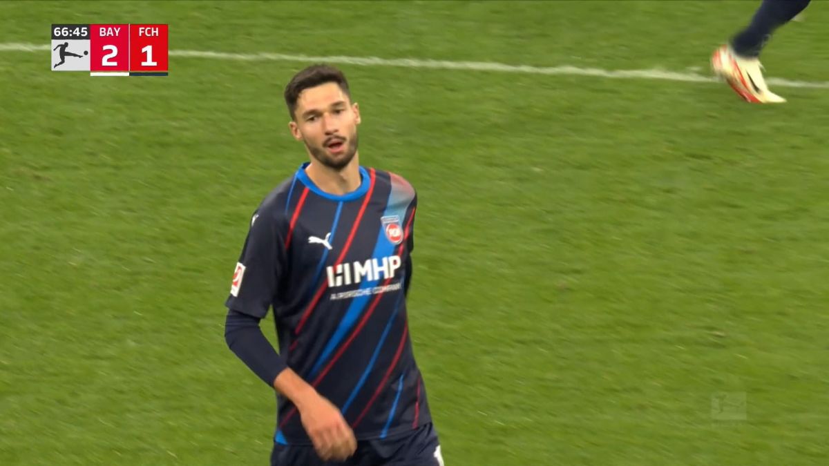 گل اول هایدنهایم به بایرن مونیخ (تیم کلایندینست)