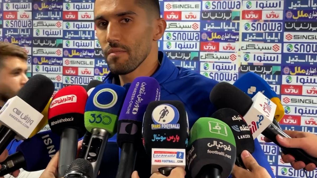 اختصاصی/ صحبتهای سیدحسین حسینی دروازه بان استقلال بعد از برد برابر تراکتور