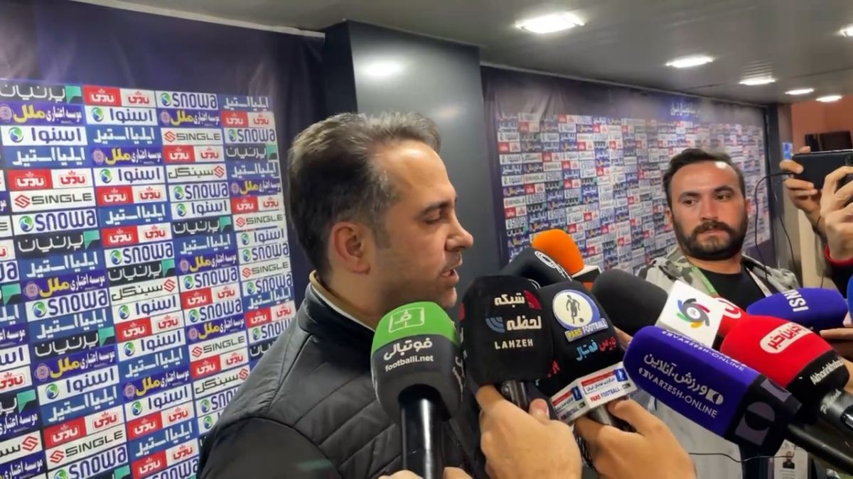 اختصاصی/ صحبتهای علی خطیر مدیرعامل استقلال در پایان بازی با تراکتور