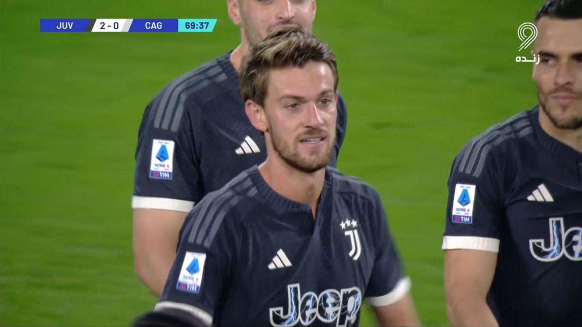 گل دوم یوونتوس به کالیاری (روگانی)