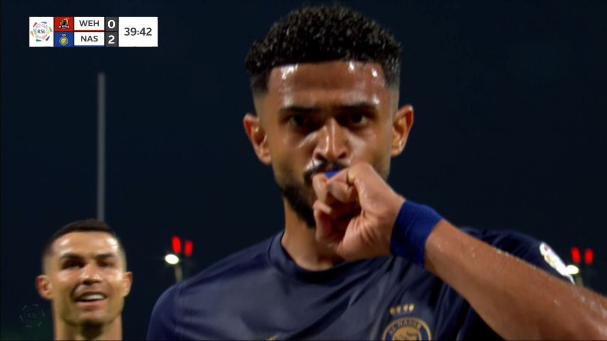 گل دوم النصر به الوحده عربستان (الامری)