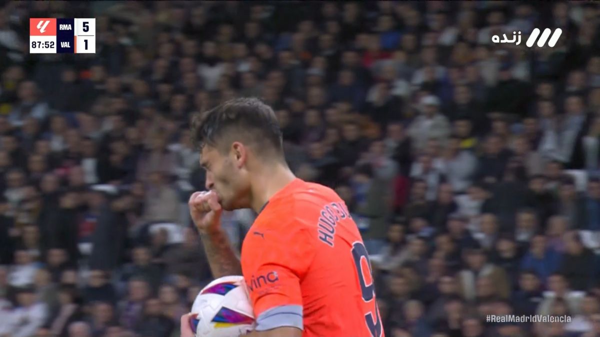 گل اول والنسیا به رئال مادرید (دورو)