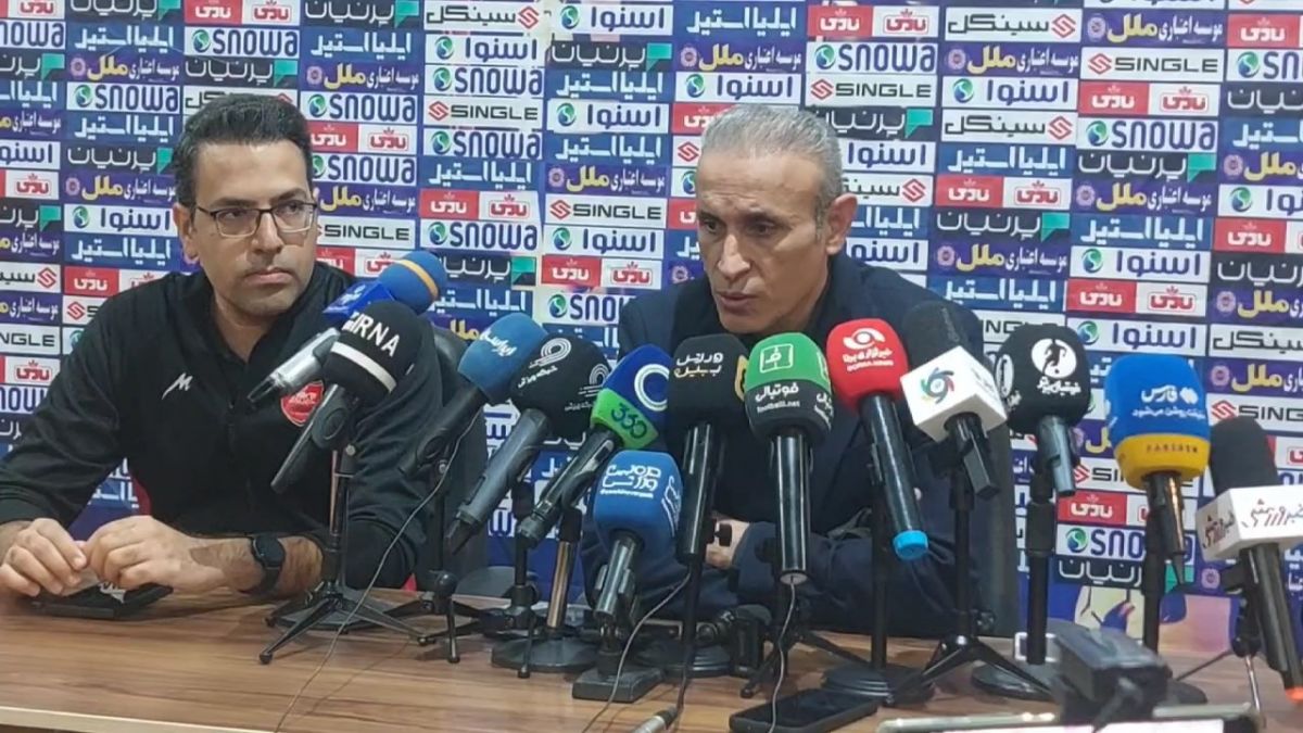 اختصاصی/ صحبت‌های یحیی گل محمدی در نشست خبری پس از دیدار سپاهان و پرسپولیس