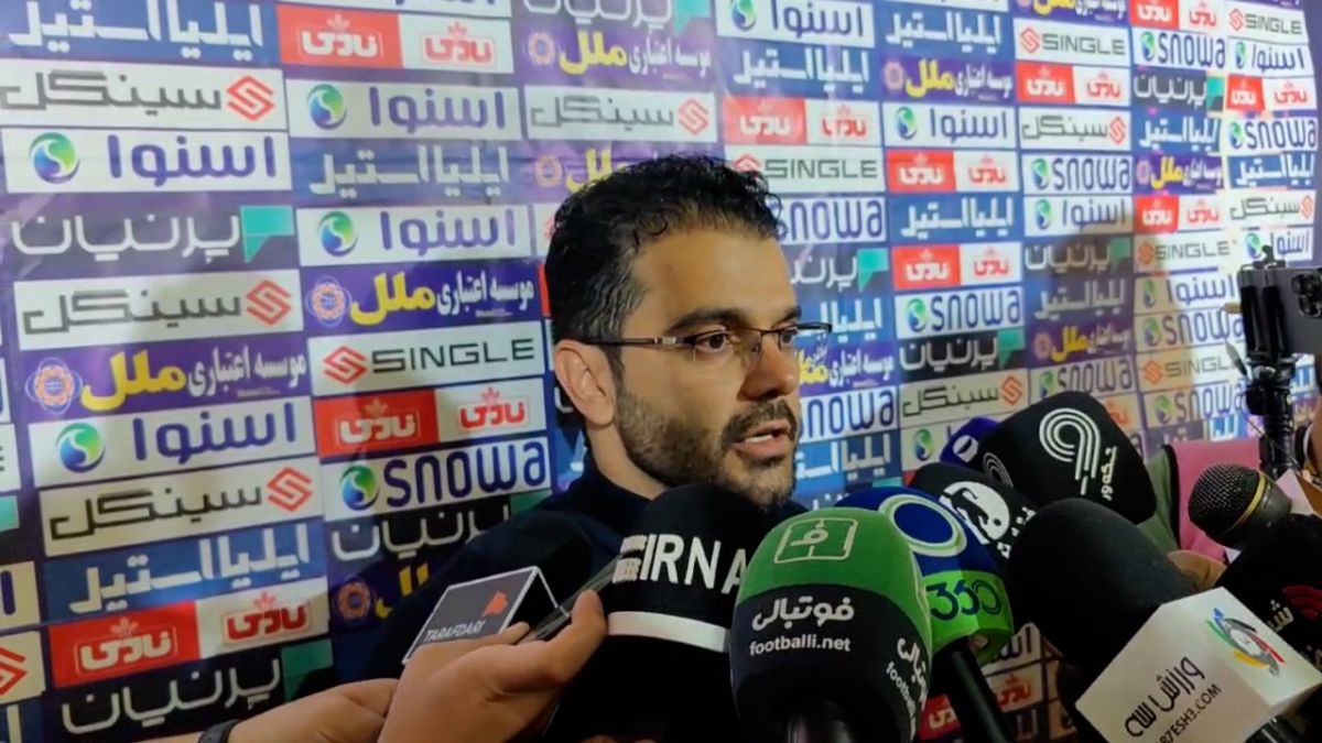 اختصاصی/ صحبت های مهدی سلیمی سرپرست سپاهان در پایان بازی با پرسپولیس: