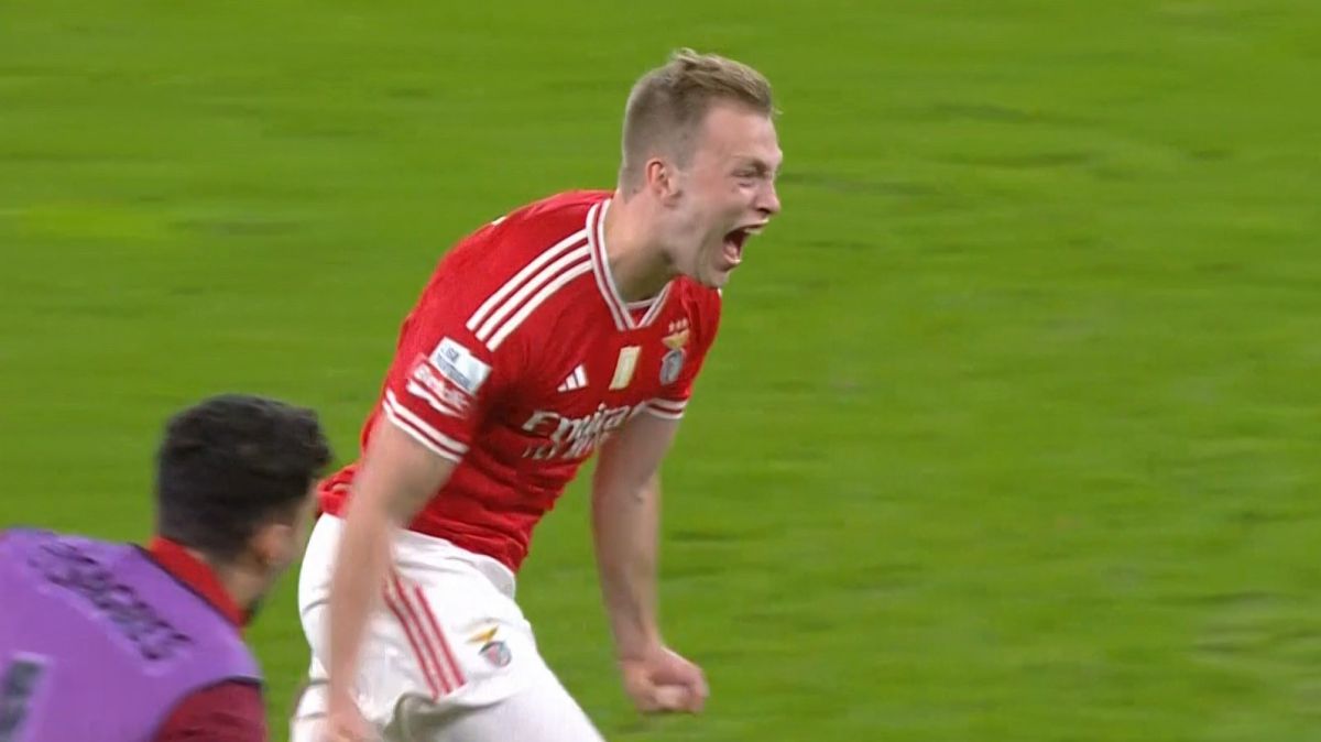 گل دوم بنفیکا به اسپورتینگ (تنگست / کامبک دقیقه 97)