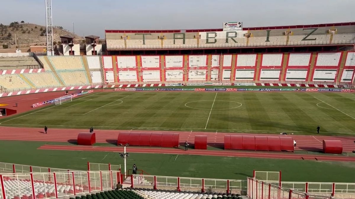اختصاصی/ حال و هوای ورزشگاه سوت و کور یادگار امام(ره) تبریز در آستانه بازی مس سونگون و نفت‌وگاز گچساران