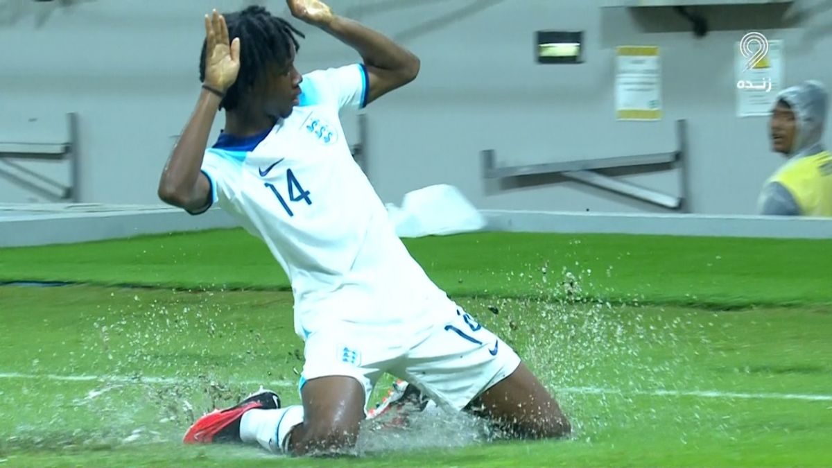 گل اول نوجوانان انگلیس به نوجوانان ایران (راسل دنی)