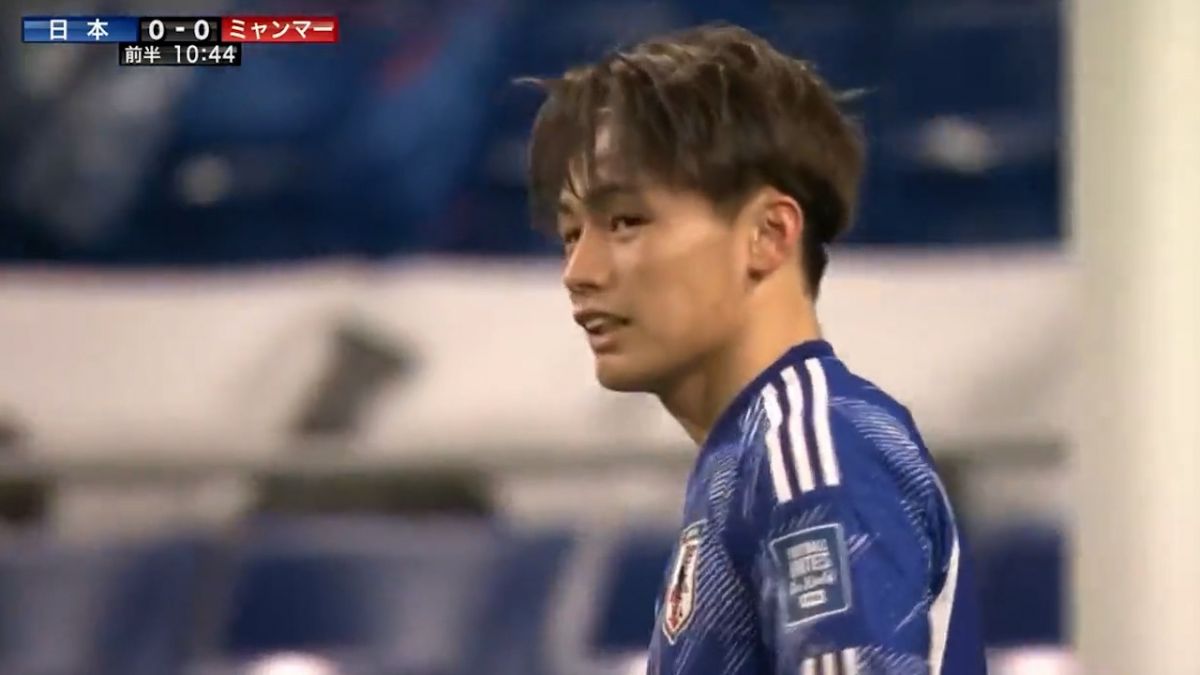 گل اول ژاپن به میانمار (آیاسه یوئدا)