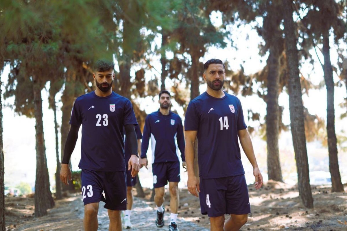 گزارش تصویری/ تمرین صبحگاهی تیم ملی فوتبال پیش از دیدار با هنگکنگ چین