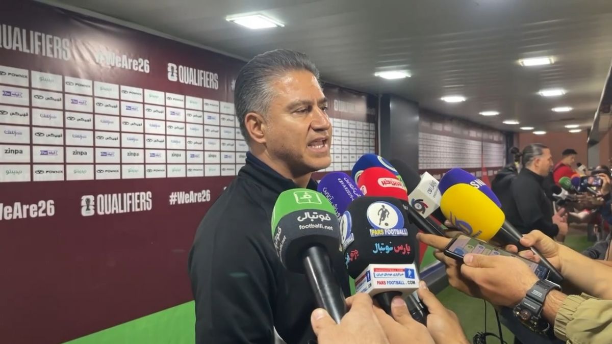 اختصاصی/ مصاحبه حمید مطهری مربی تیم ملی ایران پس از برتری مقابل هنگ کنگ