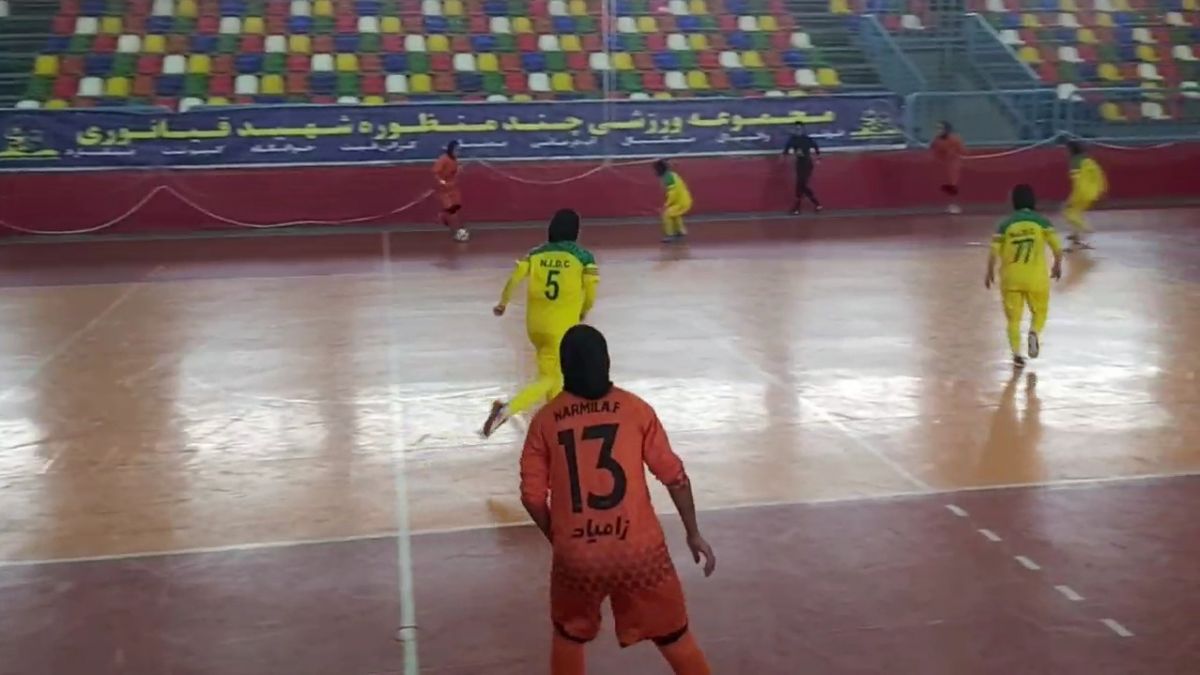 گلهای بازی فوتسال بانوان ملى حفارى اهواز 3-3 سايپا