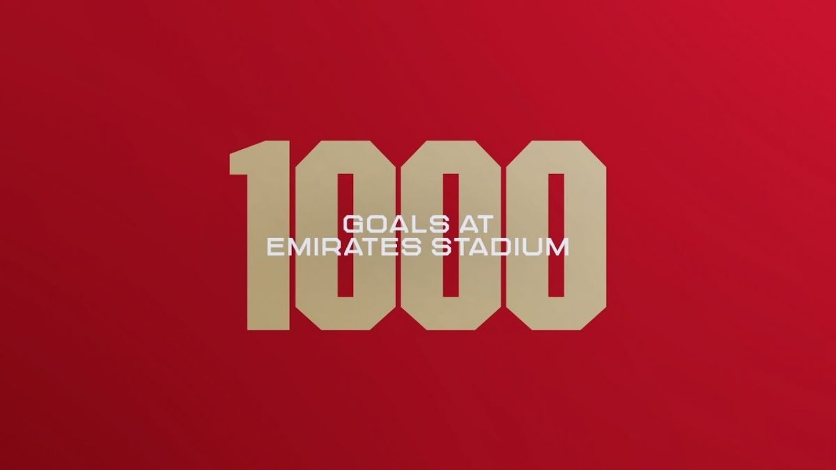 به بهانه به ثمر رسیدن هزارمین گل آرسنال در ورزشگاه امارات
