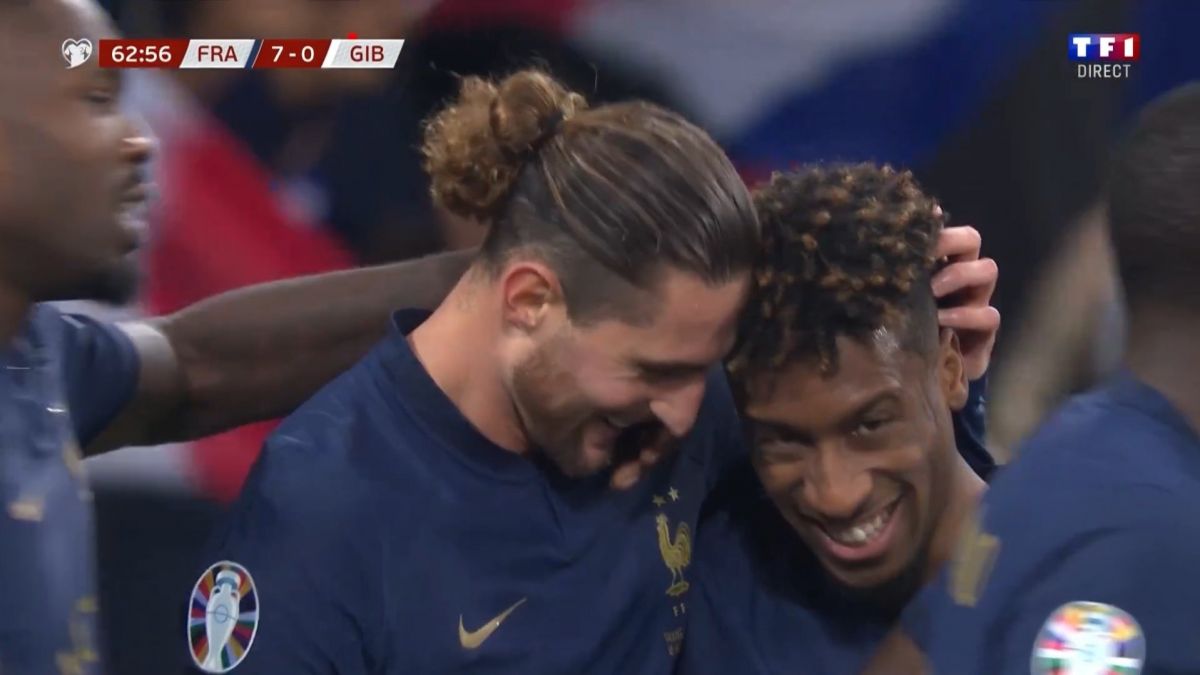 گل هشتم فرانسه به جبل الطارق (آدرین رابیو)