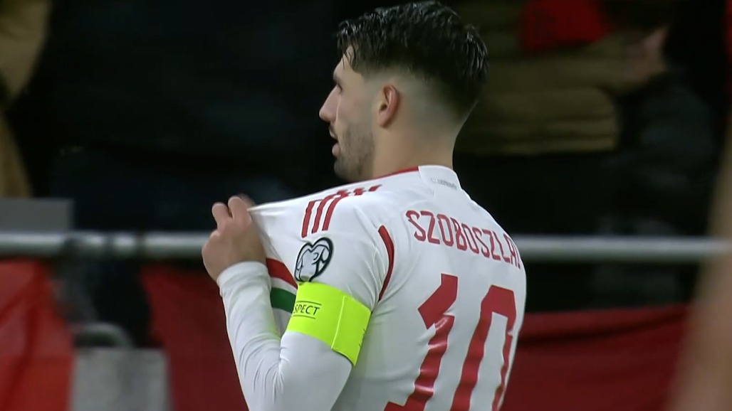 گل اول مجارستان به مونته نگرو (گل انفرادی زیبای سوبوسلای)