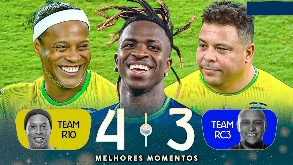 خلاصه بازی جذاب و دیدنی یاران رونالدینیو و یاران روبرتو کارلوس