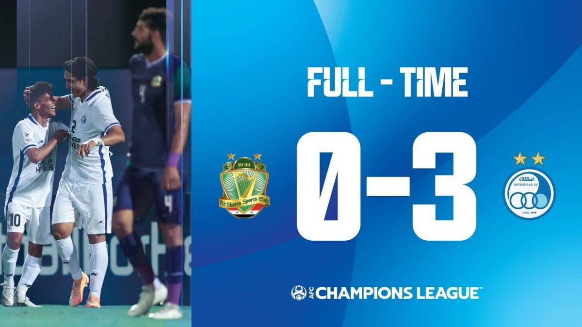 بازی کامل الشرطه عراق 0-3 استقلال (لیگ قهرمانان آسیا 2021)