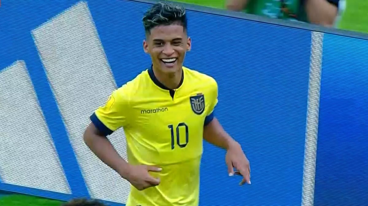 گل اول نوجوانان اکوادور به نوجوانان برزیل (برمودز)