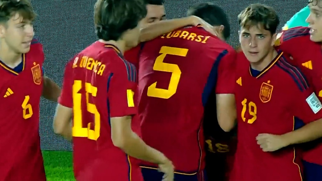 گل اول نوجوانان اسپانیا به نوجوانان ژاپن (جونینت)