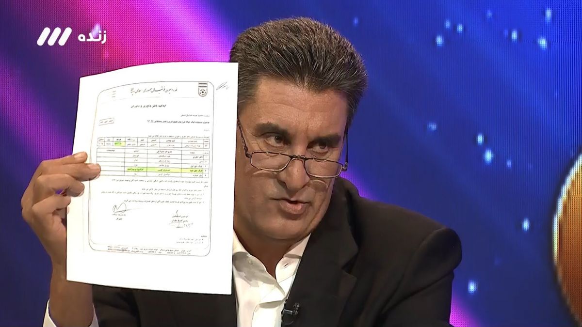 فوتبال برتر/ شروع جنجالی خداداد افشاریان در برنامه
