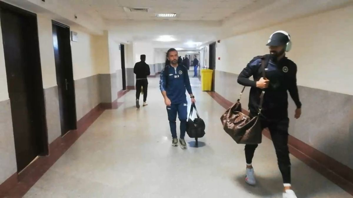 اختصاصی/ ورود بازیکنان استقلال خوزستان و سپاهان به ورزشگاه غدیر اهواز