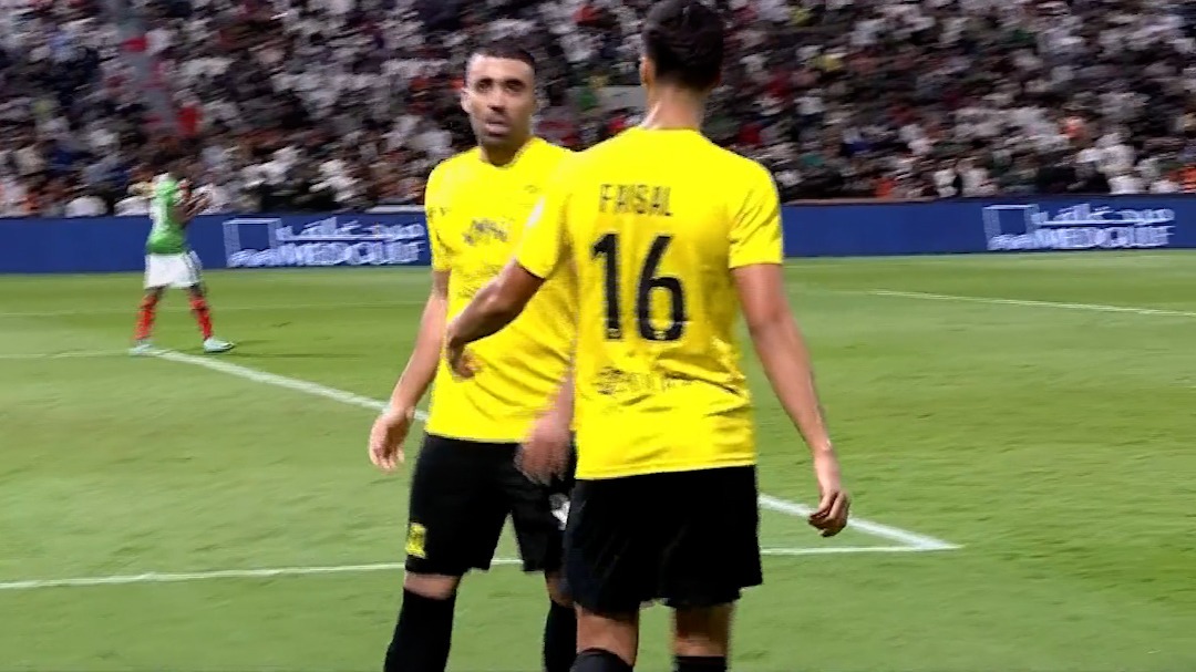گل اول الاتحاد به الاتفاق (عبدالرزاق حمدالله)
