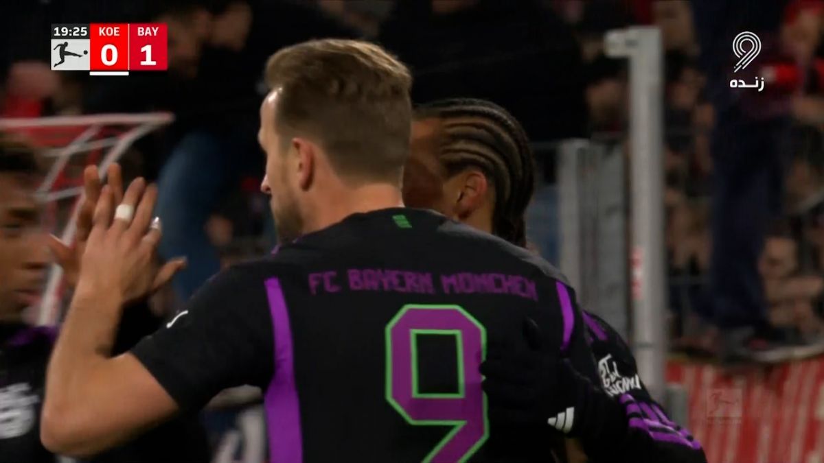 گل اول بایرن مونیخ به کلن (هری کین)
