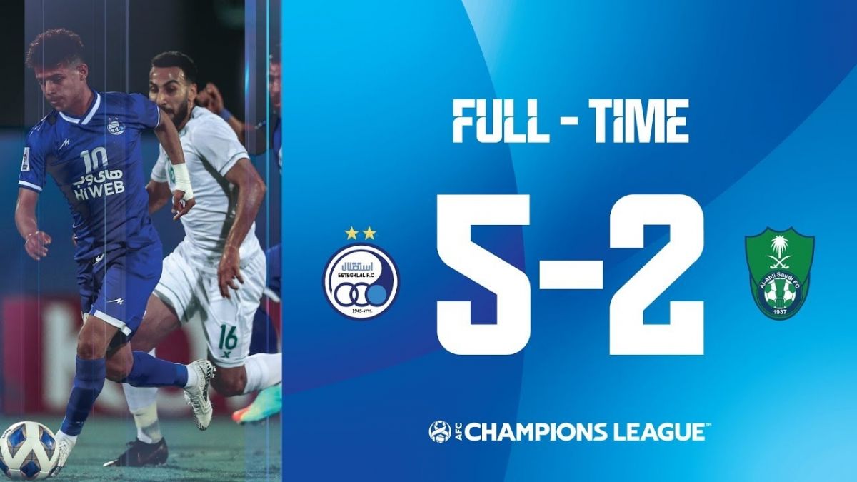 بازی کامل استقلال 5-2 الاهلی عربستان (لیگ قهرمانان آسیا 2021)