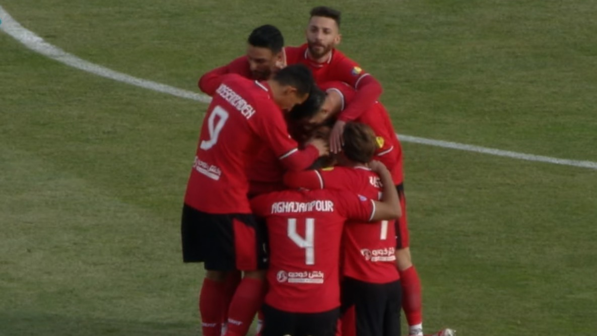 گل اول تراکتور به فولاد خوزستان (مهدی حسینی)