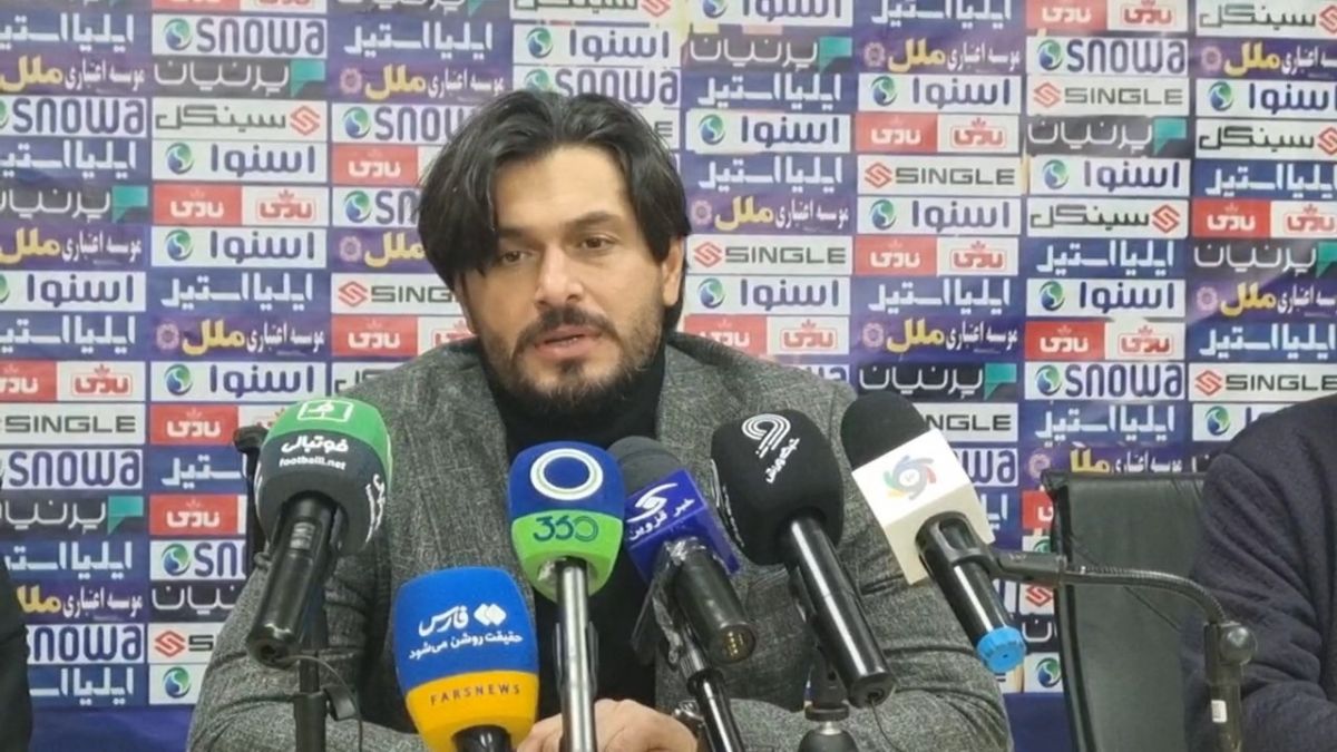 اختصاصی/ صحبت های سعید دقیقی در پایان بازی شمس آذر و گل گهر