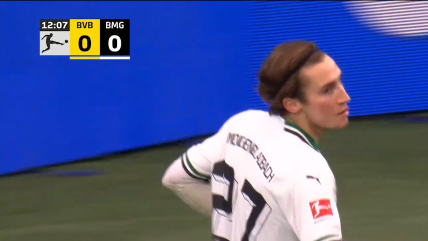 گل اول مونشن گلادباخ به دورتموند (روکو ریتز)