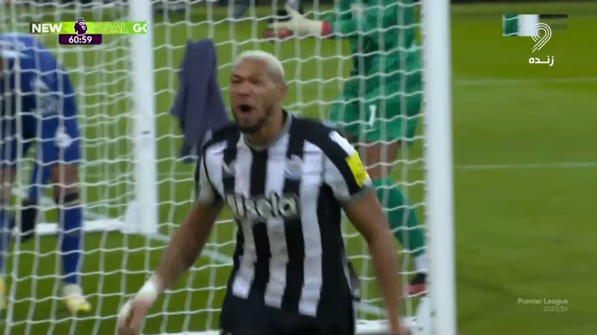 گل سوم نیوکاسل به چلسی (ژوئلینتون)