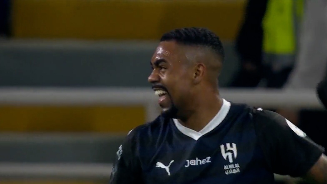 گل پنجم الهلال به الحزم (دبل مالکوم)