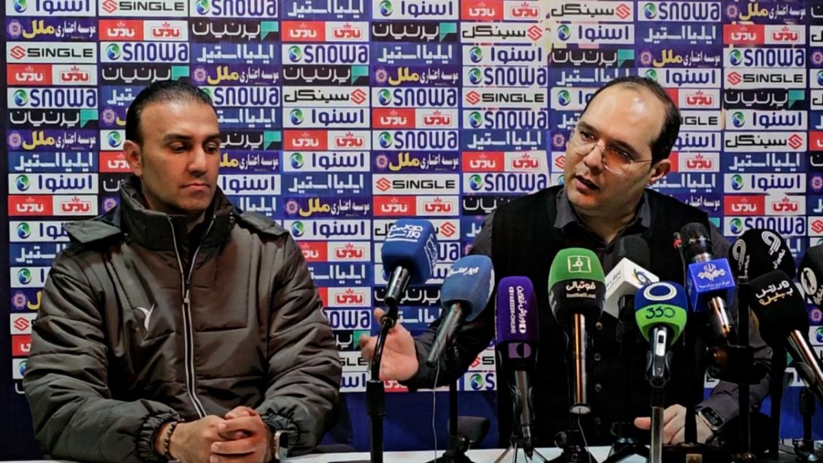 اختصاصی/ نشست خبری محمد ربیعی سرمربی ذوب آهن پس از تساوی برابر استقلال