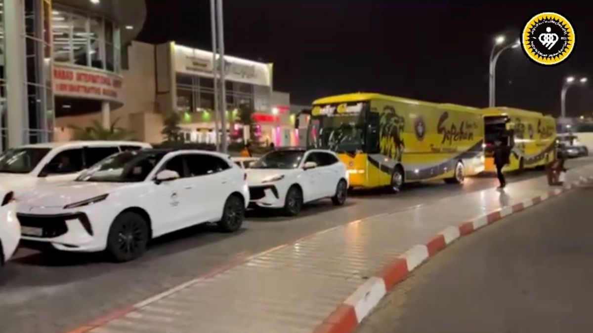 ورود تیم نیروی هوایی عراق به تهران برای تقابل سپاهان در لیگ قهرمانان آسیا