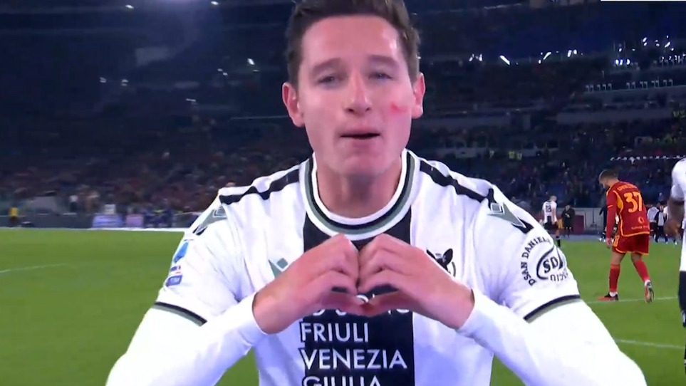 گل اول اودینزه به رم (فلورین تائووین)