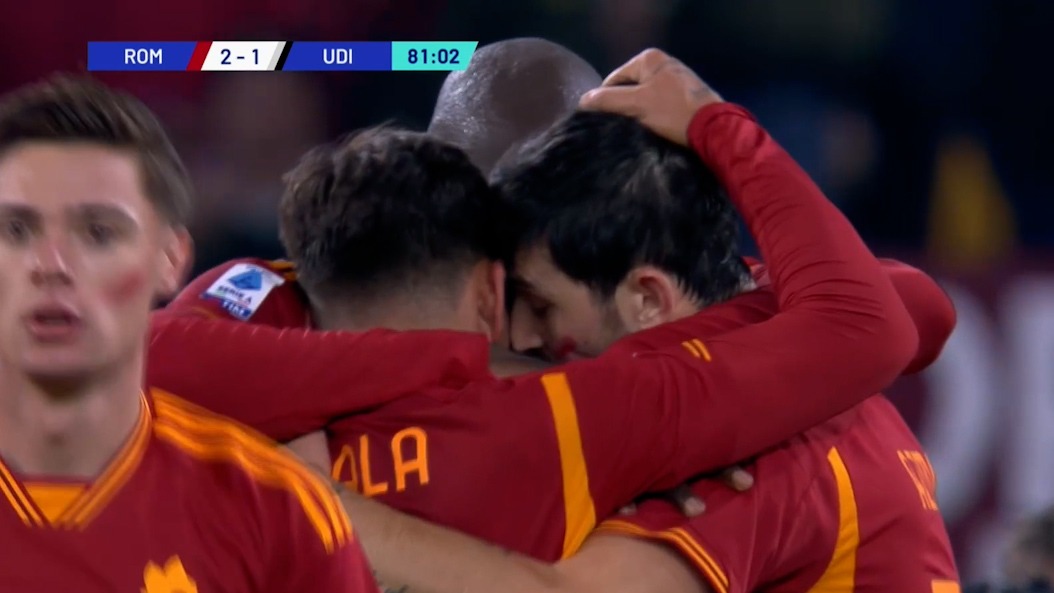 گل دوم رم به اودینزه (پائولو دیبالا) / مثلت زیبای سردار آزمون، لوکاکو و دیبالا