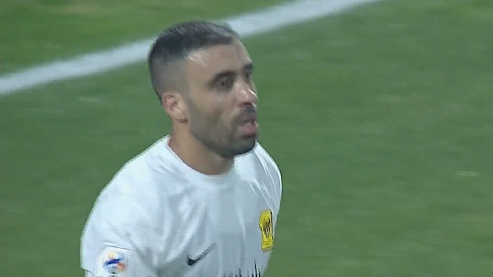 گل دوم الاتحاد به آلمالیق (دبل عبدالرزاق حمدالله)