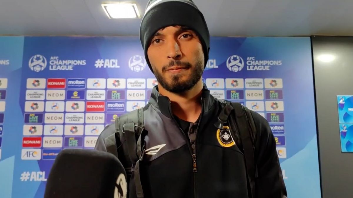 اختصاصی/ صحبتهای محمد قربانی در پایان بازی سپاهان و نیروی هوایی عراق