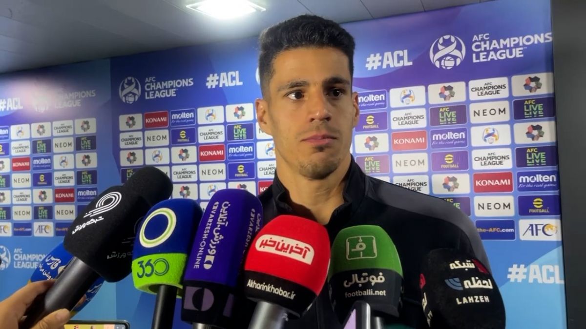 اختصاصی/ صحبتهای پیام نیازمند در پایان بازی سپاهان و نیروی هوایی عراق