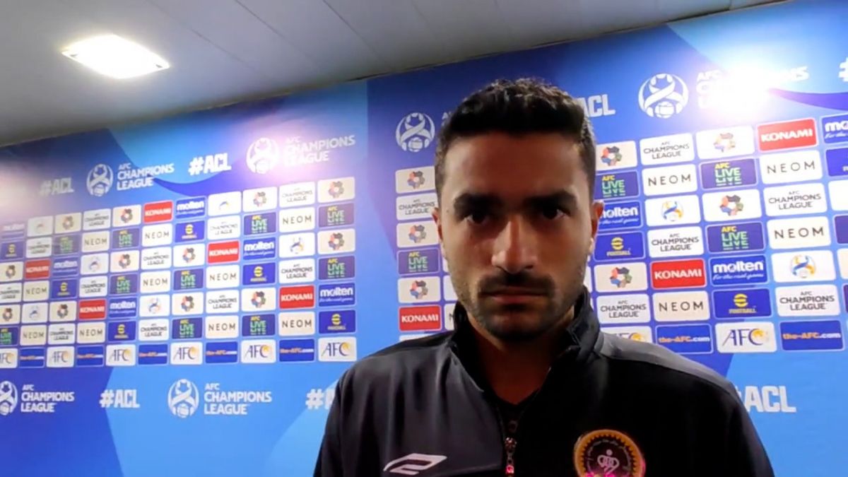 اختصاصی/ صحبتهای محمد قربانی در پایان بازی سپاهان و نیروی هوایی عراق