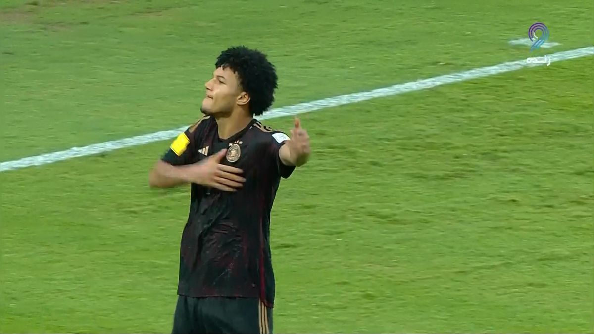 گل دوم نوجوانان آلمان به نوجوانان آرژانتین (دبل برونر)