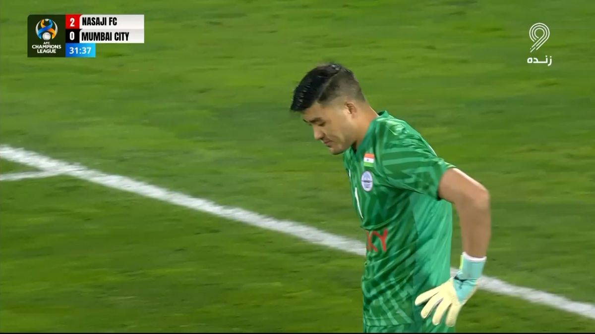 گل دوم نساجی مازندران به مومبای سیتی (گل به خودی نونگتدو)