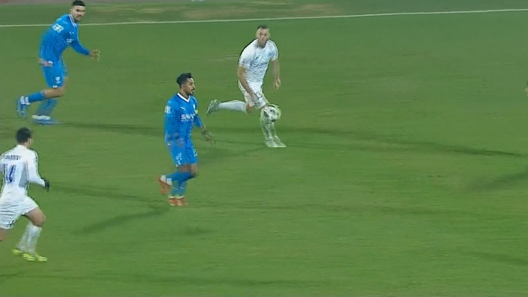 گل دوم الهلال به نوبهار نمنگان (سوپرگل سالم الدوساری)