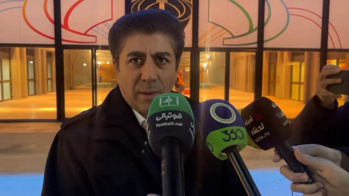 اختصاصی/ صحبتهای هدایت ممبینی دبیرکل فدراسیون فوتبال در پایان بازی نساجی و بمبئی سیتی