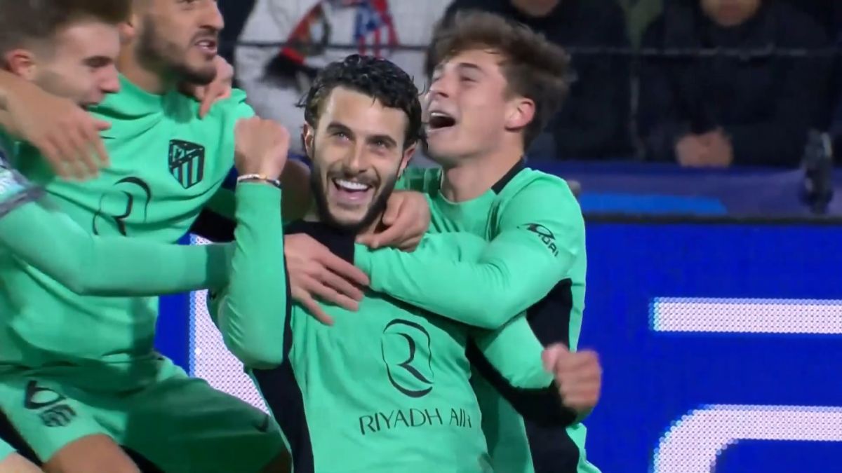 گل دوم اتلتیکو مادرید به فاینورد (سوپرگل هرموسو)