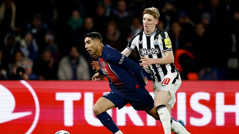 بازی کامل پاری سن ژرمن 1-1 نیوکاسل